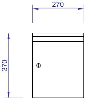 Cassetta Postale Verticale